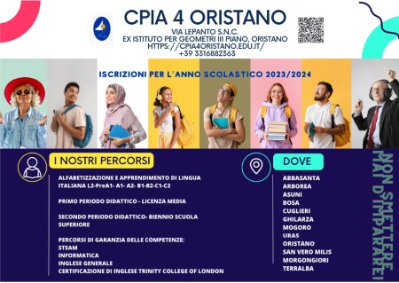 ISTRUZIONE PER ADULTI - CPIA 4 di Oristano