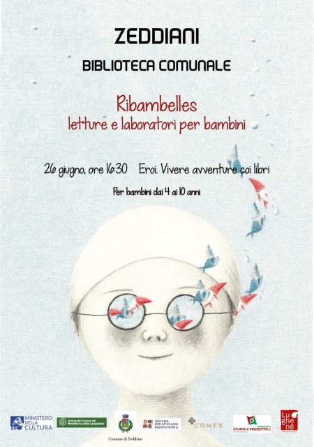 RIBAMBELLES – LETTURE E LABORATORI PER BAMBINI/E DAI 4 AI 10 ANNI
