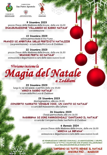 VIVIAMO INSIEME LA MAGIA DEL NATALE