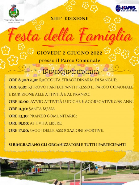 Festa della Famiglia 2022 - 13^ edizione