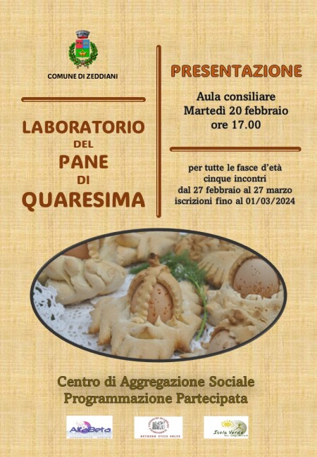LABORATORIO DEL PANE DI QUARESIMA