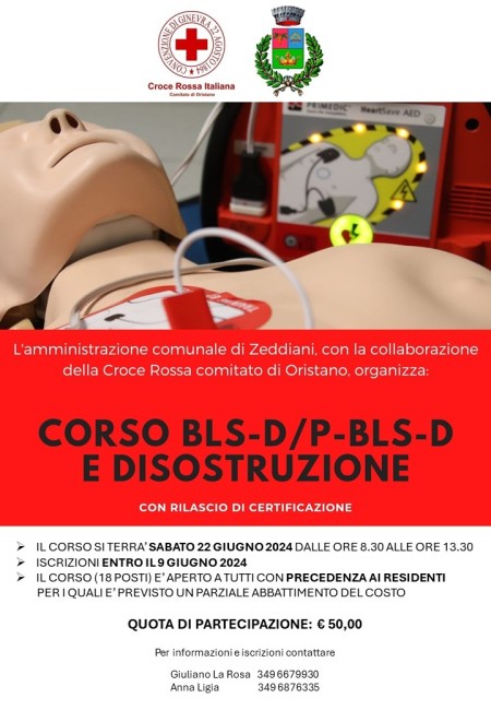 CORSO DI BLS-D - P-BLS-D – DISOSTRUZIONE