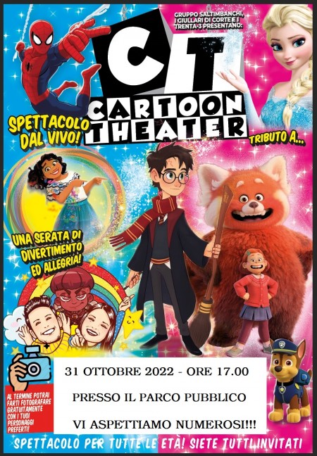 CARTOON THEATER al Parco Comunale di Zeddiani