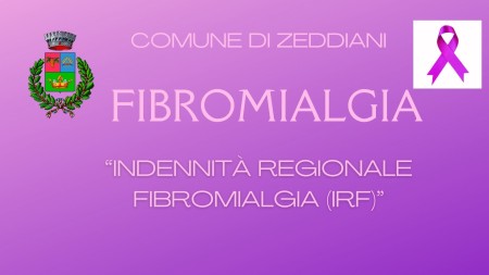 INDENNITA' REGIONALE FIBROMIALGIA (IRF) ANNUALITA’ 2023-2024