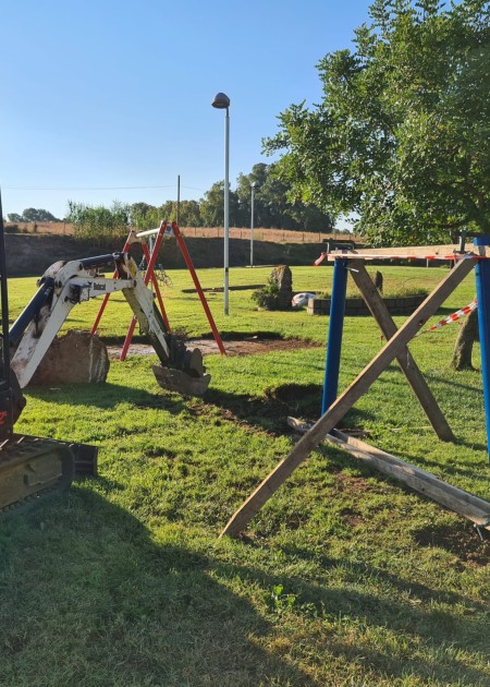 PARCO COMUNALE – NUOVI GIOCHI E AREA FITNESS