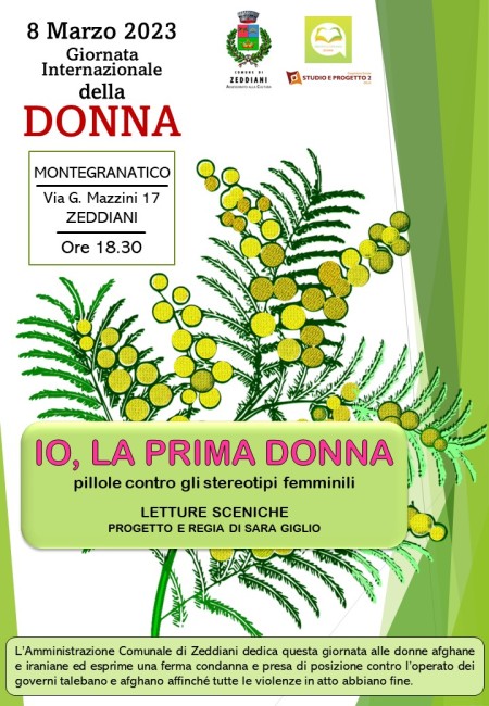 8 MARZO 2023 - GIORNATA INTERNAZIONALE DELLA DONNA