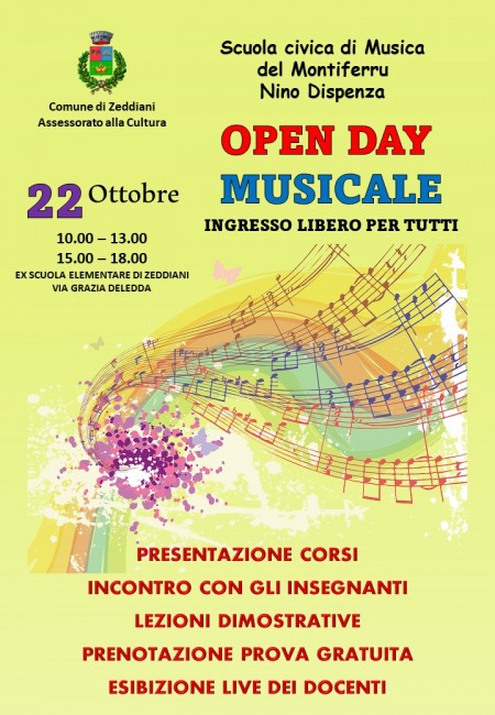OPEN DAY MUSICALE
